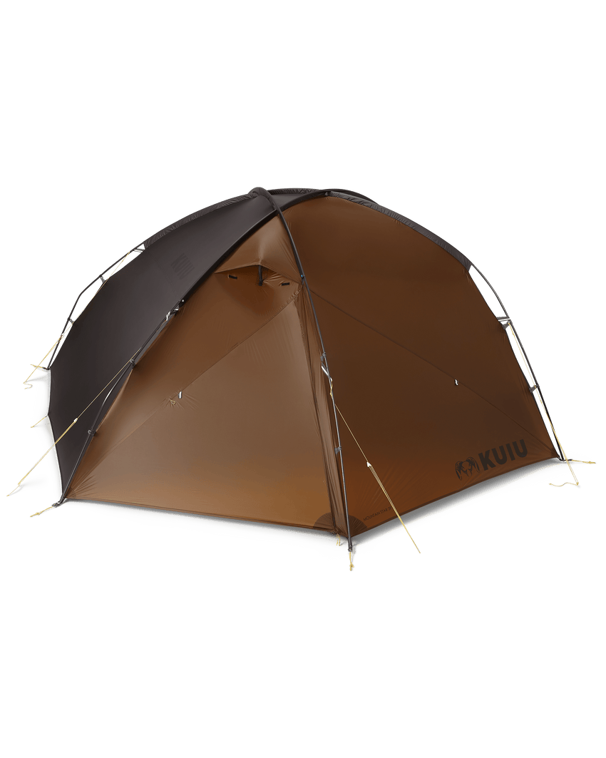 Mountain Star 3 Person Tent Set | Gunmetal-Camel