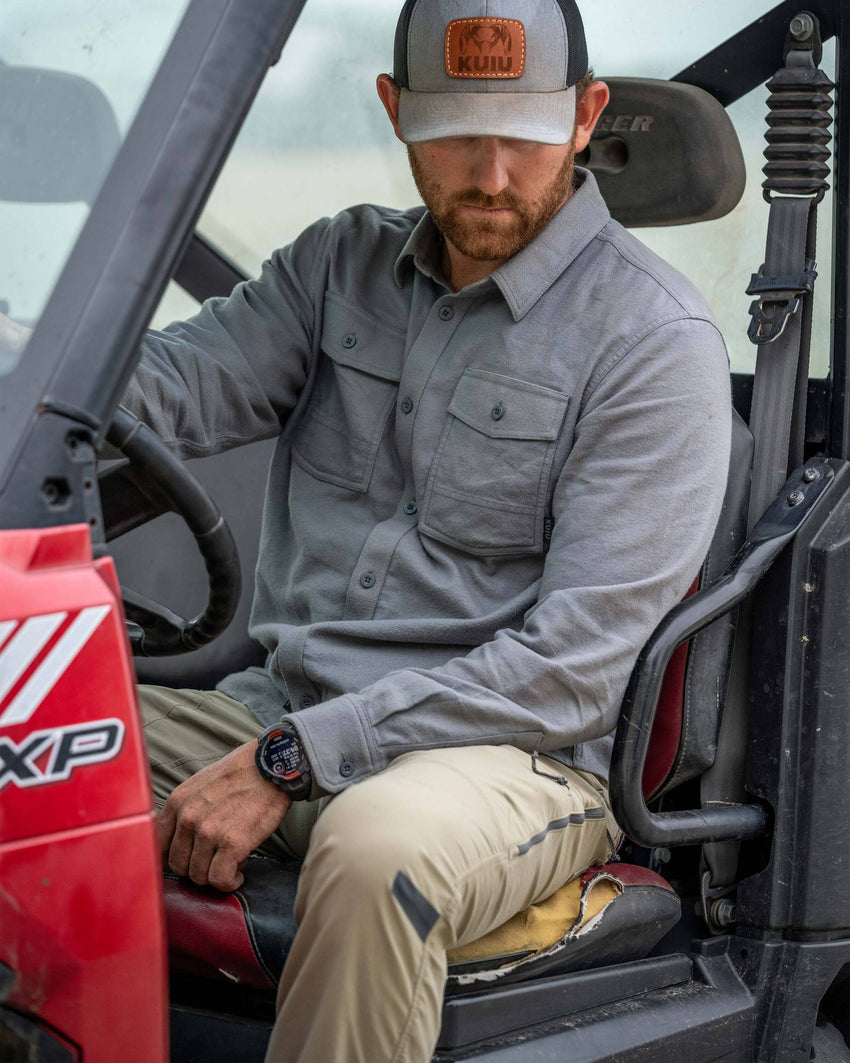 Outlet Field Flannel Shirt | Saddle