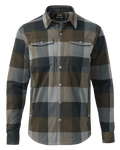 Field Flannel Fleece Shirt Jacket | Vias Plaid