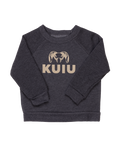 Toddler Stacked Logo Crewneck Sweatshirt | Khaki