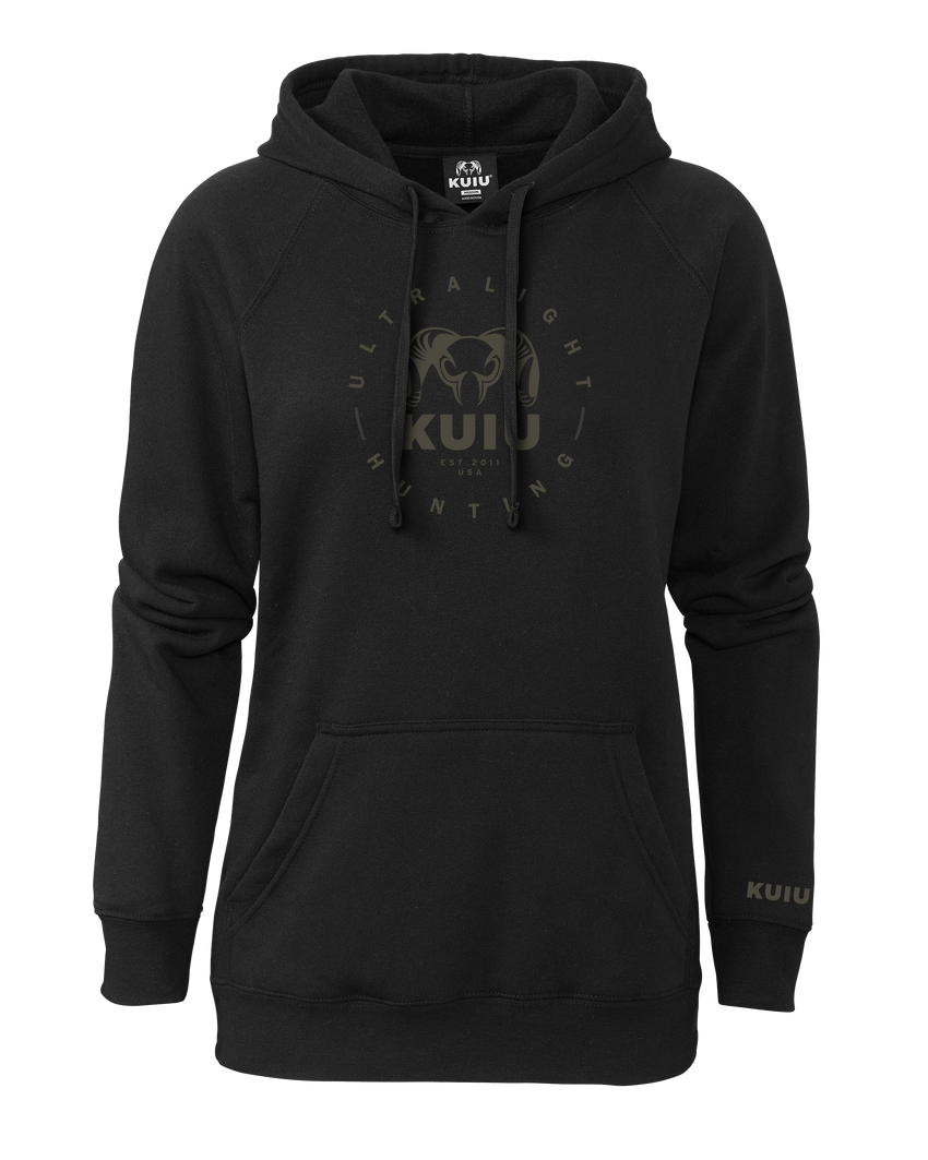 Outlet KUIU Women's Ultralight Hunting Circle Hoodie | Black