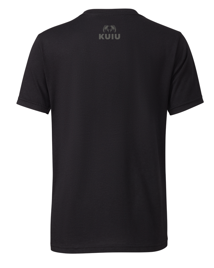Youth Here to Hunt Gritstone T-Shirt | Black