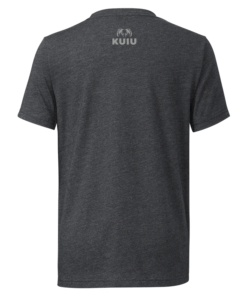 Youth Here to Hunt Gritstone T-Shirt | Charcoal