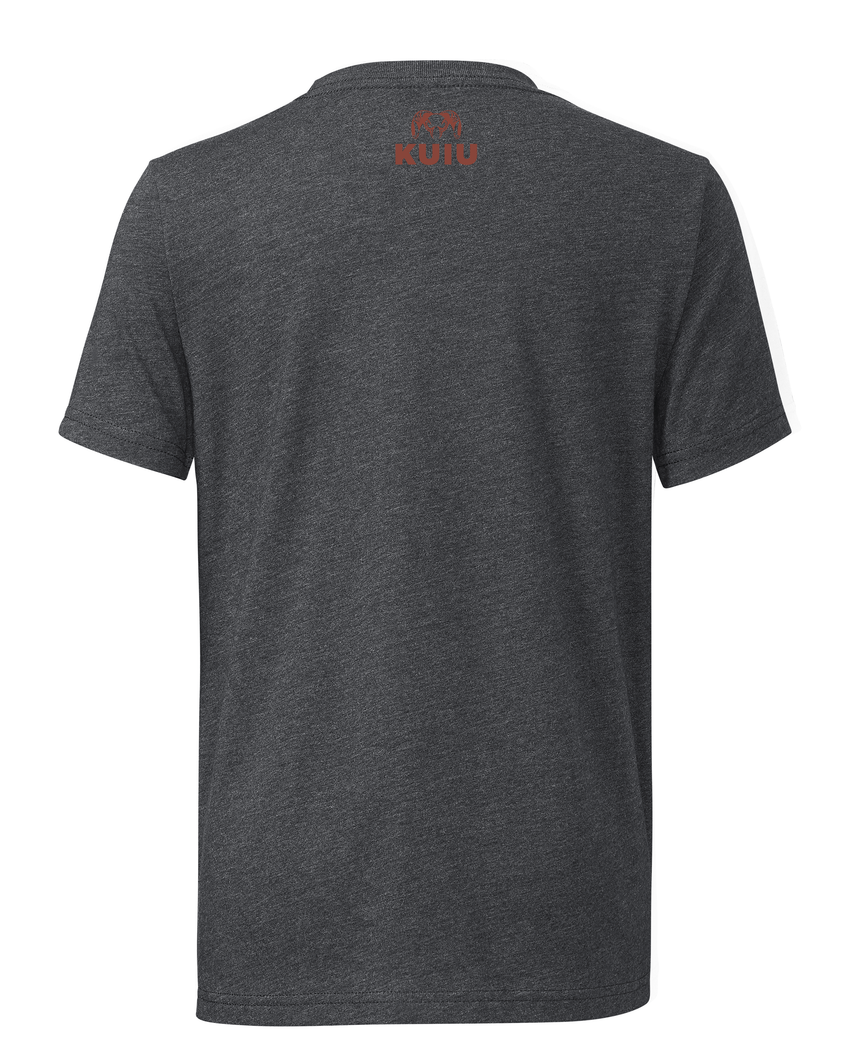 Youth Ram Flag T-Shirt | Charcoal