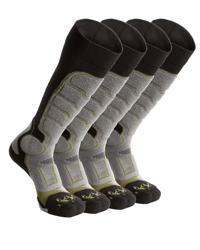 ULTRA Merino Over-the-Calf Sock 4-Pair Pack | Grey Green