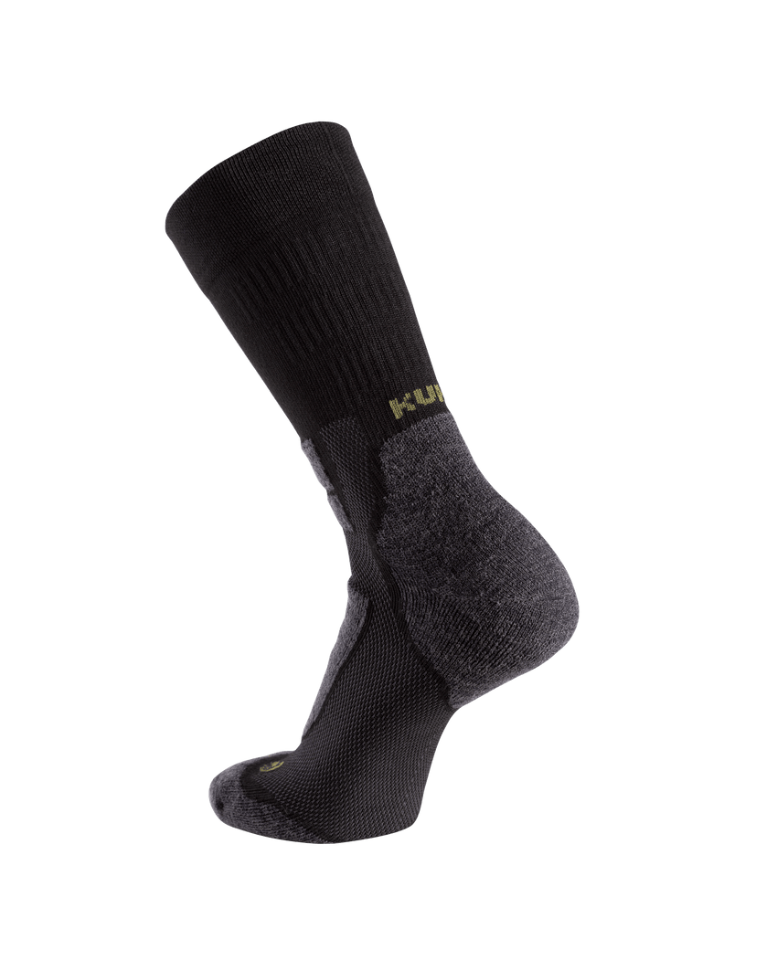 StrongWool Hybrid Crew Sock 3-Pair Pack | Grey Green