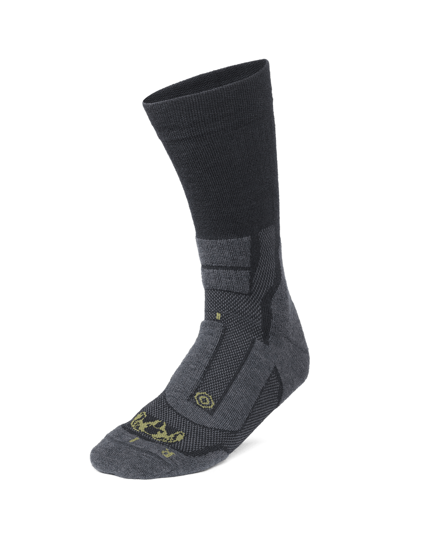 StrongWool Hybrid Crew Sock 3-Pair Pack | Grey Green
