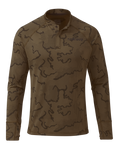 Ridgepoint Fleece Henley | Coyote Brown Tonal