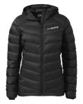Women's Super Down LT Hooded Jacket | Black